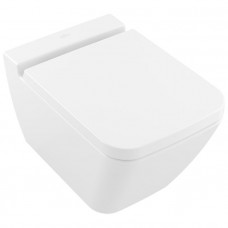 Унитаз подвесной Villeroy & Boch Finion 37.5x56x35 см CeramicPlus альпийский белый 4664R0R1