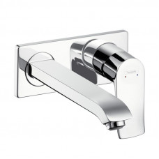 Смеситель для раковины Hansgrohe Metris настенный внешняя часть 225 мм 31086000 Смеситель для раковины Hansgrohe Metris настенный внешняя часть 225 мм 31086000