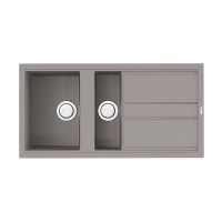 Кухонная мойка Omoikiri Kitagawa 100-2-GR Artceramic 100x51 см leningrad grey 4993804