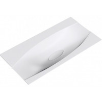 Раковина Clarberg Papyrus 1000 мм белый глянец Pap.10.04. WG