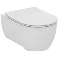 Унитаз подвесной Ideal Standard Blend Curve 54х36 см безободковый RimLS+ Euro White Ideal Plus T4655MA
