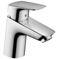 Смеситель для раковины hansgrohe Logis 67 мм со сливным гарнитуром 71070000