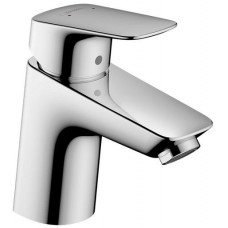 Смеситель для раковины hansgrohe Logis 67 мм со сливным гарнитуром 71070000 Смеситель для раковины hansgrohe Logis 67 мм со сливным гарнитуром 71070000