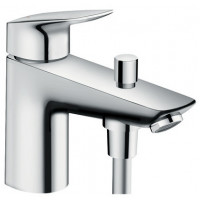 Смеситель на борт ванны Hansgrohe Logis на 1 отверстие с переключателем 71312000