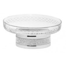 Мыльница настольная Boheme Royal Cristal хром 10930-CR Мыльница настольная Boheme Royal Cristal хром 10930-CR