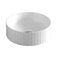 Раковина накладная Artceram Millerighe 44 см белый глянцевый OSL010 01 00