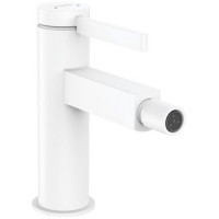 Смеситель для биде hansgrohe Finoris однорычажный с клапаном Push-Open матовый белый 76200700