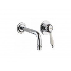 Смеситель для раковины настенный Margaroli Classica 1002 Chrome RU1002AA01CR Смеситель для раковины настенный Margaroli Classica 1002 Chrome RU1002AA01CR
