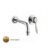 Смеситель для раковины настенный Margaroli Classica 1002 Old Brass RU1002AA01BR