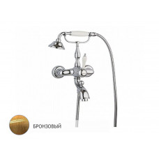 Смеситель для ванны с душевым набором Margaroli Classica 1004 Old Brass RU1004AA01BR Смеситель для ванны с душевым набором Margaroli Classica 1004 Old Brass RU1004AA01BR