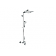 Душевая стойка для ванны с термостатом Hansgrohe Crometta E 240 1jet хром 27284000