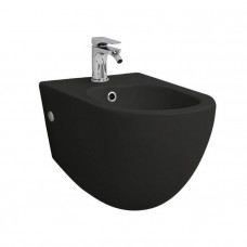 Биде подвесное Artceram FILE 2.0 36x52 см 1 отверстие черный FLB001 03 00