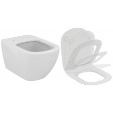 Комплект Ideal Standard Tesi (унитаз T007901, сиденье T352701) TT00001