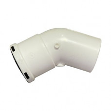Отвод 45° Baxi HT диам. 60 мм KHG 714075510 Отвод 45° Baxi HT диам. 60 мм KHG 714075510