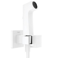 Гигиенический душ Hansgrohe 1jet настенный белый матовый 29233700