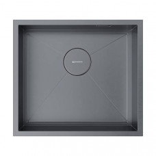 Кухонная мойка Omoikiri Kasen 49-16-INT-GM 49x44 см нерж. сталь вороненая сталь 4997055
