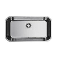 Кухонная мойка Omoikiri Omi 76-U/I-IN нержавеющая сталь 76,5x45,7 см 4993500