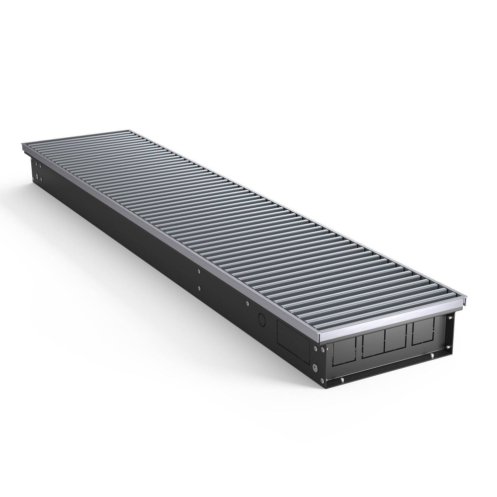Конвектор внутрипольный Royal Thermo ATRIUM 110x250x2200 мм натуральный алюминий НС-1477283