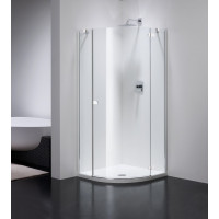Душевая кабина 1/4 круга Provex Combi 1000х1950 мм R550 6005 CS 05 GH R