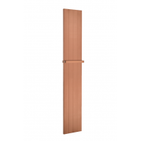 Полотенцесушитель электрический Boheme Flat с перекладиной матовая медь 725-CB