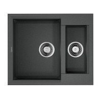 Кухонная мойка Omoikiri Sakaime 60-2-PL Tetogranit 60x50 см платина 4993915