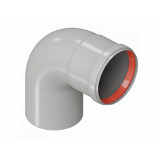 Колено дымохода Royal Thermo 80 мм 90° MF RTE 01.011 Колено дымохода Royal Thermo 80 мм 90° MF RTE 01.011