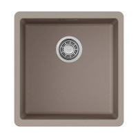 Кухонная мойка Omoikiri Kata 40-U-SA Artgranit 40x42 см бежевый 4993422
