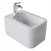 Биде подвесное Boheme Mane 52х35 см белый 970-BDT-W