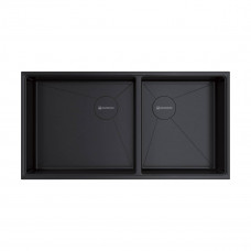 Кухонная мойка Omoikiri Taki 85-2-LB-U/IF Side-GB 85x44 см графит 4997039