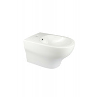 Биде подвесное Boheme Fiore 53х36 см 1 отверстие белый 978-BIDET-W