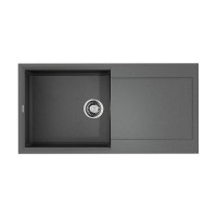 Кухонная мойка Omoikiri Sakaime 100-GR Tetogranit 100x50 см leningrad grey 4993561