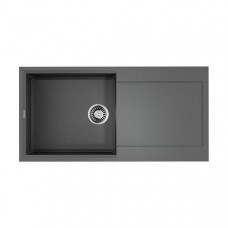 Кухонная мойка Omoikiri Sakaime 100-GR Tetogranit 100x50 см leningrad grey 4993561 Кухонная мойка Omoikiri Sakaime 100-GR Tetogranit 100x50 см leningrad grey 4993561