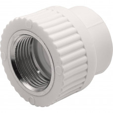 Муфта комбинированная Thermolight PP-R 25x3/4 ВР белая 1620499 Муфта комбинированная Thermolight PP-R 25x3/4 ВР белая 1620499
