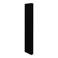 Стальной трубчатый радиатор Royal Thermo Shift Q30 C2180 6 секций боковое подключение RAL 9005m НС-1631257