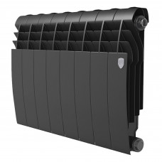 Радиатор биметаллический Royal Thermo BILINER 350 Noir Sable 10 секций боковое подключение НС-1682255 Радиатор биметаллический Royal Thermo BILINER 350 Noir Sable 10 секций боковое подключение НС-1682255