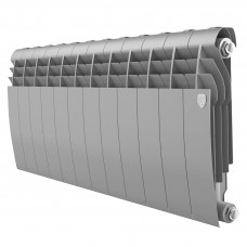 Радиатор биметаллический Royal Thermo BILINER 350 Silver Satin 12 секций боковое подключение НС-1682247 Радиатор биметаллический Royal Thermo BILINER 350 Silver Satin 12 секций боковое подключение НС-1682247