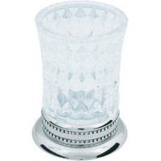 Стакан настольный Boheme Brillante 8.5х8.5х11.5 см хром 10441 Стакан настольный Boheme Brillante 8.5х8.5х11.5 см хром 10441