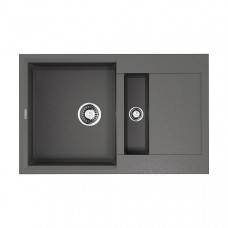 Кухонная мойка Omoikiri Sakaime 78-2-PL Tetogranit 78x50 см платина 4993199 Кухонная мойка Omoikiri Sakaime 78-2-PL Tetogranit 78x50 см платина 4993199
