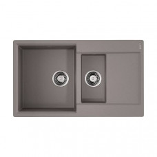 Кухонная мойка Omoikiri Daisen 86-2-GR Artgranit 86x51 см leningrad grey 4993475