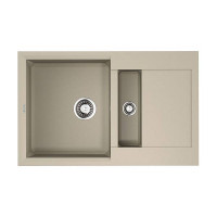 Кухонная мойка Omoikiri Sakaime 78-2-SA Tetogranit 78x50 см бежевый 4993116