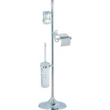 Стойка напольная Boheme Brillante 25х25х104 см хром 10445