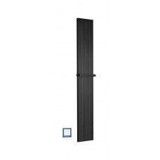 Полотенцесушитель электрический Boheme Flat 25x150 см скрытое подключение черный 725-B Полотенцесушитель электрический Boheme Flat 25x150 см скрытое подключение черный 725-B