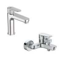 Набор смесителей 2 в 1 Ideal Standard Tyria для раковины и для ванны TM0008
