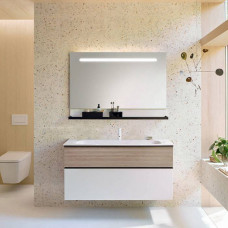 Комплект мебели Burgbad Fiumo 122х49х61 см Eiche/Белый SFXN122F3956FOT45G0200C0001 Комплект мебели Burgbad Fiumo 122х49х61 см Eiche/Белый SFXN122F3956FOT45G0200C0001