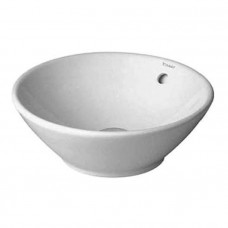 Раковина круглая Duravit Starck 3 42 см с переливом без отверстия под смеситель 0325420000 Раковина круглая Duravit Starck 3 42 см с переливом без отверстия под смеситель 0325420000