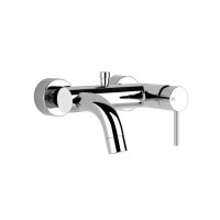 Смеситель для ванны Gessi Emporio Via Tortona подвесной с переключателем ванна-душ хром 18613#031
