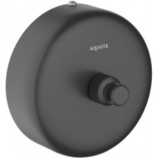 Веревка для белья Aquatek 2.5 м с держателем матовый черный AQ4994MB