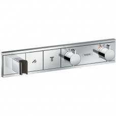 Термостат hansgrohe RainSelect скрытого монтажа для 2 потребителей с держателем хром 15355000