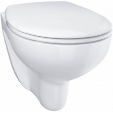 Унитаз подвесной безободковый GROHE Bau Ceramic с сиденьем микролифт 39351000