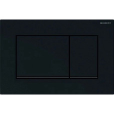 Клавиша смыва Geberit Sigma30 двойной смыв черный глянцевый 115.883.DW.1